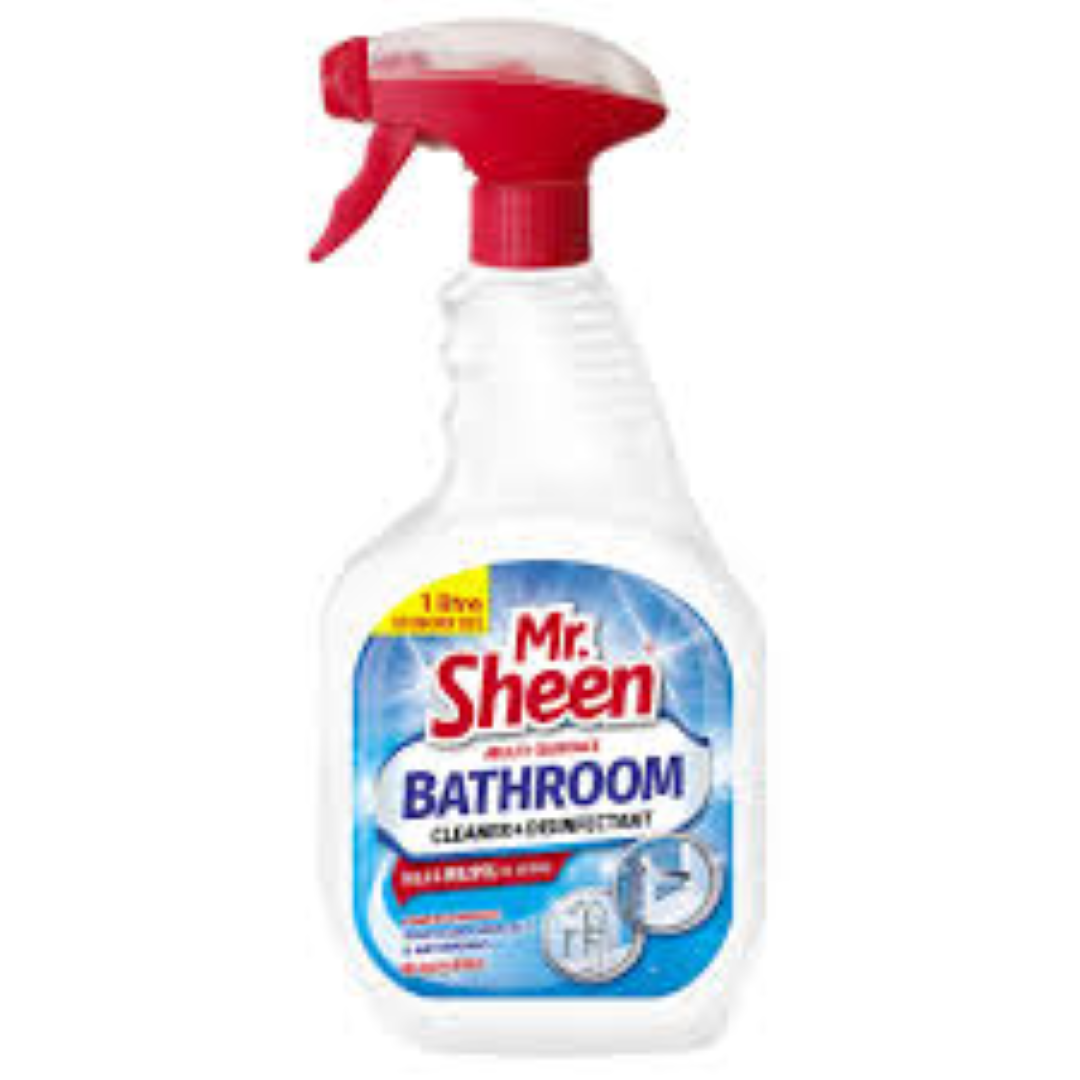 MR.SHEEN BATHROOM CLEANER & DIS 1LT SH1075